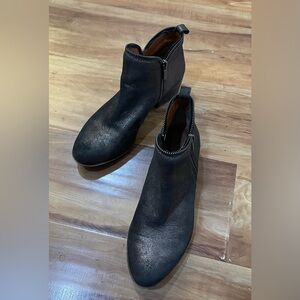 Lucky Brand ankle Ankle Boots with Dual Zipper - Bronze - Size 9